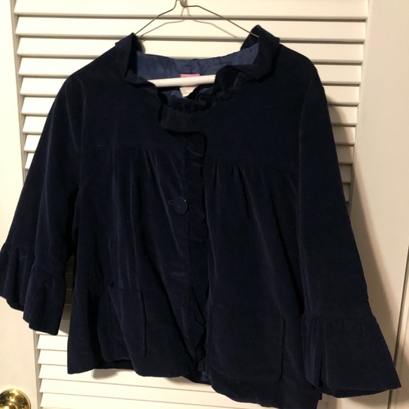 Molly B Navy Corduroy Jacket - Picture 1 of 1